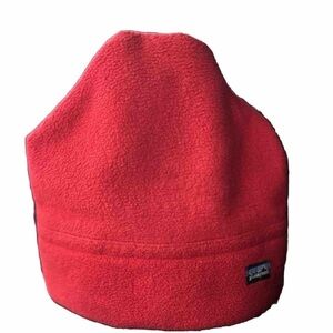 Red Fleece Beanie Vintage Patagonia 90s